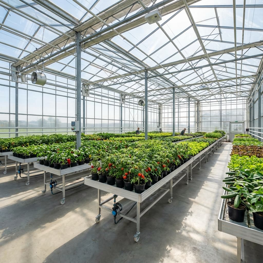 Rasu Plants Hi-Tech Nursery Greenhouse